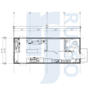 Russo Modular Standard Coffee Shop Floorplan